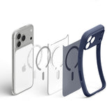 Spigen iPhone 17 Pro/iPhone 18 Pro Kuori Ultra Hybrid MagFit Frost Deep Blue