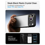 Spigen iPhone 17 Pro/iPhone 18 Pro Kuori Ultra Hybrid Matte Black