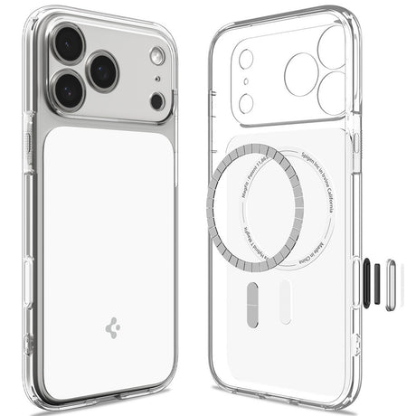 Spigen iPhone 17 Pro/iPhone 18 Pro Kuori Ultra Hybrid T MagFit Glossy White