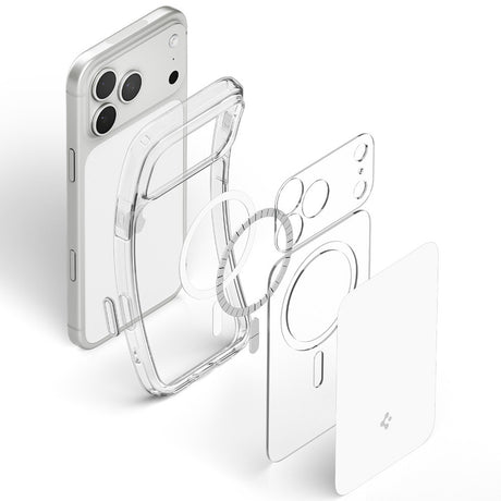 Spigen iPhone 17 Pro/iPhone 18 Pro Kuori Ultra Hybrid T MagFit Glossy White