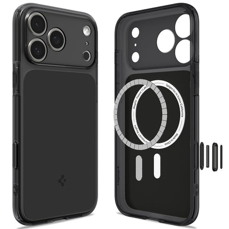 Spigen iPhone 17 Pro/iPhone 18 Pro Kuori Ultra Hybrid T MagFit Matte Black