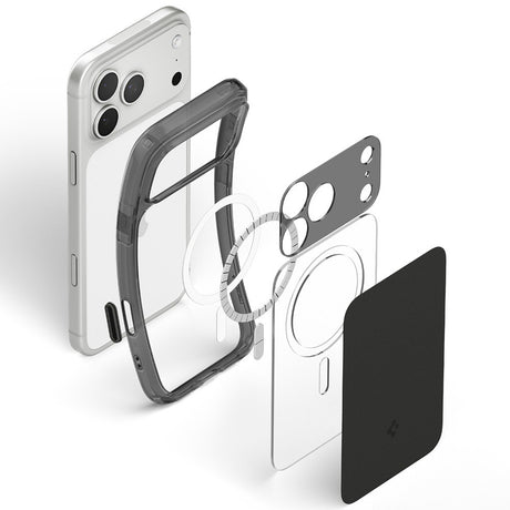 Spigen iPhone 17 Pro/iPhone 18 Pro Kuori Ultra Hybrid T MagFit Matte Black