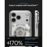 Spigen iPhone 17 Pro/iPhone 18 Pro Kuori Ultra Hybrid Zero One MagFit Luonnollinen Titaani