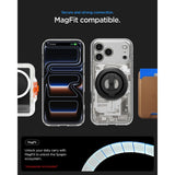 Spigen iPhone 17 Pro/iPhone 18 Pro Kuori Ultra Hybrid Zero One MagFit Luonnollinen Titaani