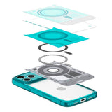 Spigen iPhone 17 Pro Max/iPhone 18 Pro Max Kuori Classic C1 MagFit Bondi Blue