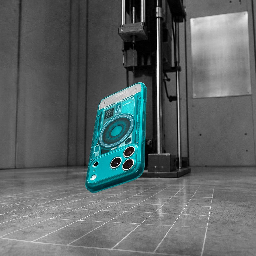 Spigen iPhone 17 Pro Max/iPhone 18 Pro Max Kuori Classic C1 MagFit Bondi Blue