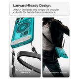 Spigen iPhone 17 Pro Max/iPhone 18 Pro Max Kuori Classic C1 MagFit Bondi Blue