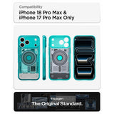 Spigen iPhone 17 Pro Max/iPhone 18 Pro Max Kuori Classic C1 MagFit Bondi Blue