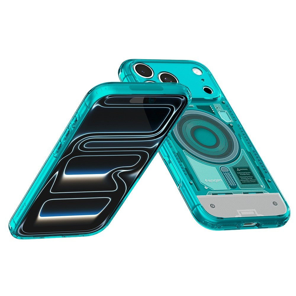 Spigen iPhone 17 Pro Max/iPhone 18 Pro Max Kuori Classic C1 MagFit Bondi Blue