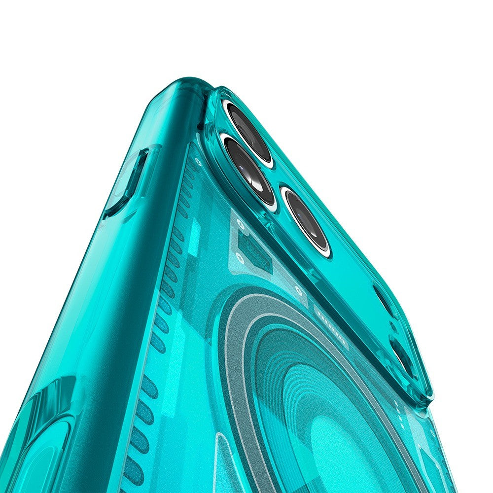 Spigen iPhone 17 Pro Max/iPhone 18 Pro Max Kuori Classic C1 MagFit Bondi Blue