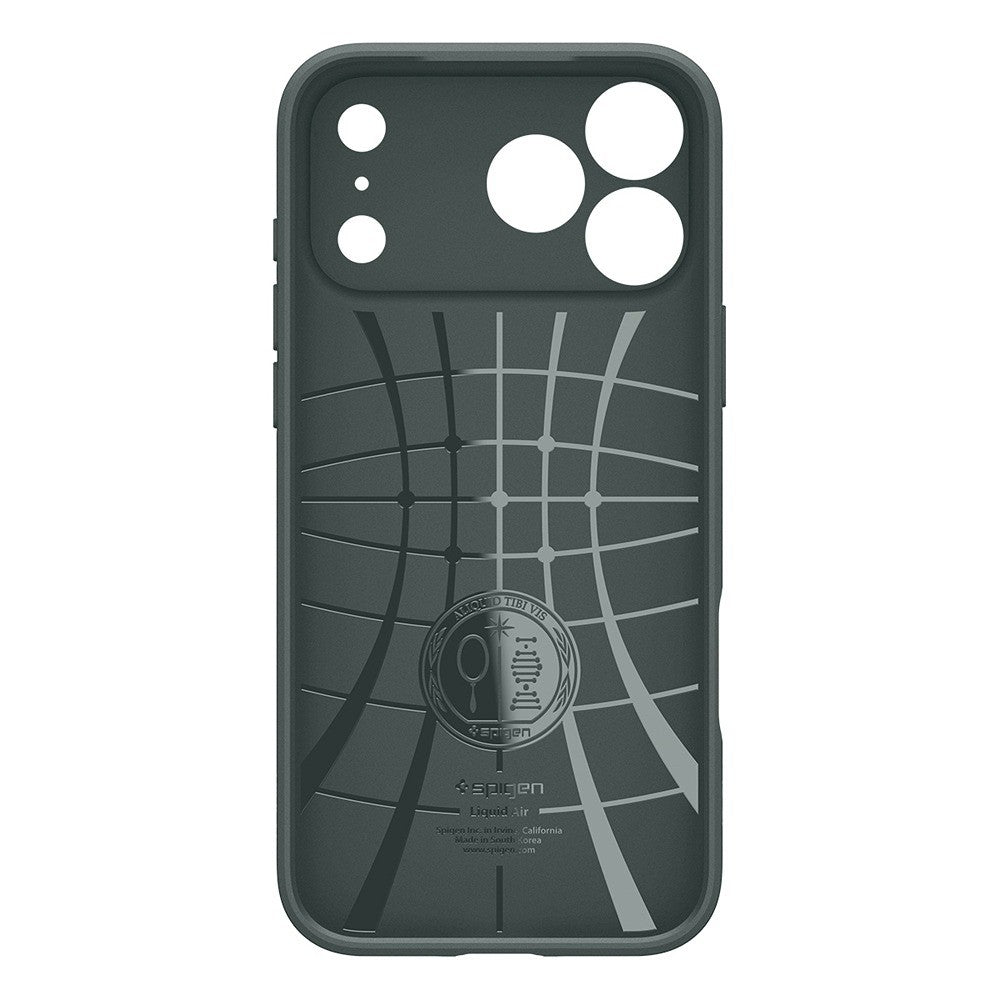 Spigen iPhone 17 Pro Max/iPhone 18 Pro Max Kuori Liquid Air Abyss Green