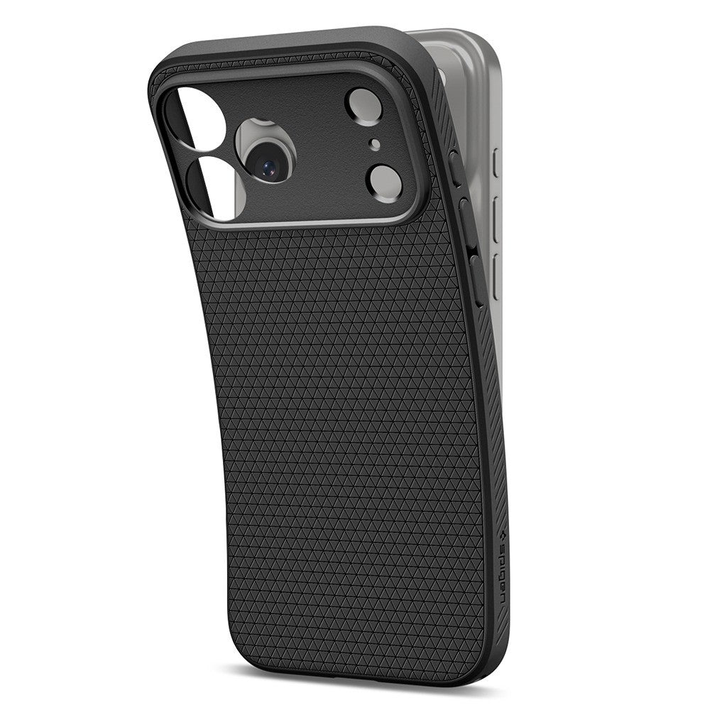 Spigen iPhone 17 Pro Max/iPhone 18 Pro Max Kuori Liquid Air Matte Black