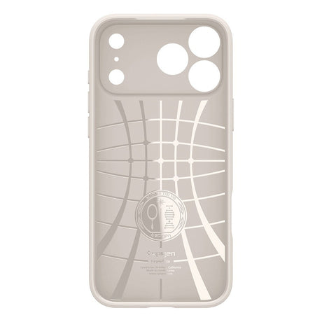 Spigen iPhone 17 Pro Max/iPhone 18 Pro Max Kuori Liquid Air Natural Titaani