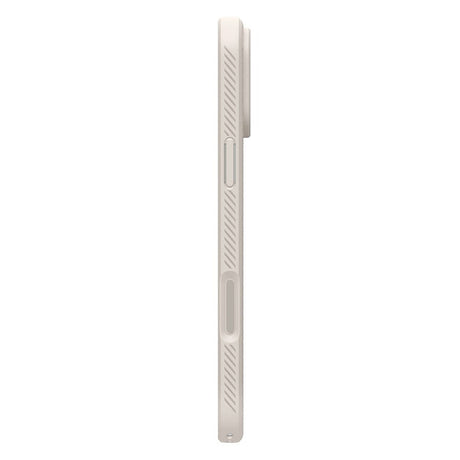 Spigen iPhone 17 Pro Max/iPhone 18 Pro Max Kuori Liquid Air Natural Titaani