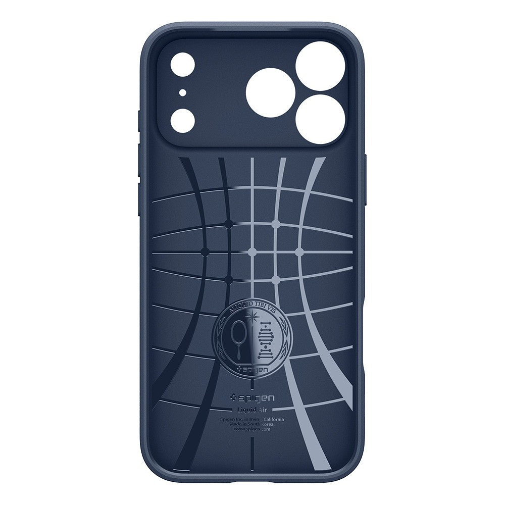 Spigen iPhone 17 Pro Max/iPhone 18 Pro Max Kuori Liquid Air Navy Blue
