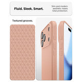Spigen iPhone 17 Pro Max/iPhone 18 Pro Max Kuori Liquid Air Rose Titaani