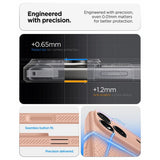 Spigen iPhone 17 Pro Max/iPhone 18 Pro Max Kuori Liquid Air Rose Titaani