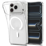 Spigen iPhone 17 Pro Max/iPhone 18 Pro Max Kuori Liquid Crystal MagFit Clear White