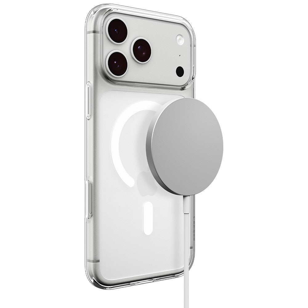 Spigen iPhone 17 Pro Max/iPhone 18 Pro Max Kuori Liquid Crystal MagFit Clear White