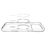 Spigen iPhone 17 Pro Max/iPhone 18 Pro Max Kuori Liquid Crystal MagFit Clear White