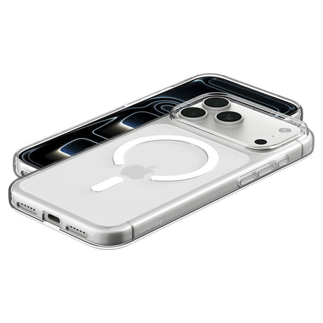Spigen iPhone 17 Pro Max/iPhone 18 Pro Max Kuori Liquid Crystal MagFit Clear White