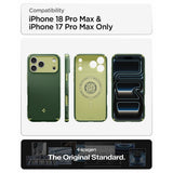 Spigen iPhone 17 Pro Max/iPhone 18 Pro Max Kuori Nano Pop Hybrid MagFit Avo Green
