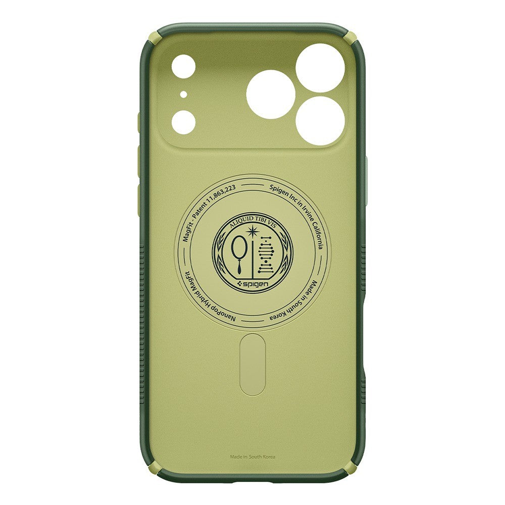 Spigen iPhone 17 Pro Max/iPhone 18 Pro Max Kuori Nano Pop Hybrid MagFit Avo Green