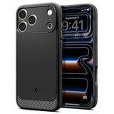 Spigen iPhone 17 Pro Max/iPhone 18 Pro Max Kuori Rugged Armor MagFit Matte Black