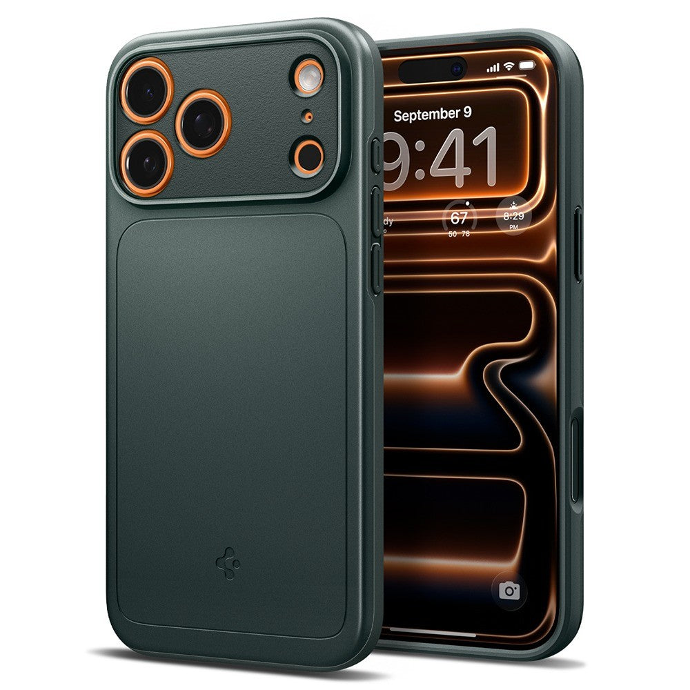 Spigen iPhone 17 Pro Max/iPhone 18 Pro Max Kuori Thin Fit MagFit Abyss Green