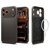 Spigen iPhone 17 Pro Max/iPhone 18 Pro Max Kuori Thin Fit MagFit Gunmetal