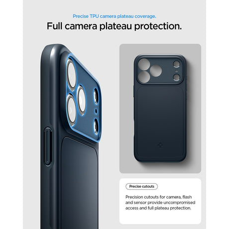 Spigen iPhone 17 Pro Max/iPhone 18 Pro Max Kuori Thin Fit MagFit Metal Slate