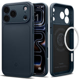 Spigen iPhone 17 Pro Max/iPhone 18 Pro Max Kuori Thin Fit MagFit Metal Slate