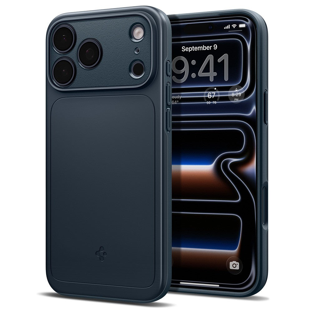 Spigen iPhone 17 Pro Max/iPhone 18 Pro Max Kuori Thin Fit MagFit Metal Slate
