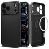 Spigen iPhone 17 Pro Max/iPhone 18 Pro Max Kuori Thin Fit MagFit Musta