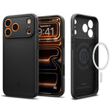 Spigen iPhone 17 Pro Max/iPhone 18 Pro Max Kuori Thin Fit MagFit Musta