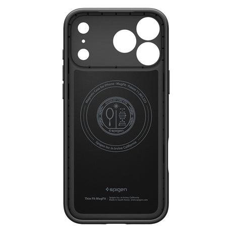 Spigen iPhone 17 Pro Max/iPhone 18 Pro Max Kuori Thin Fit MagFit Musta