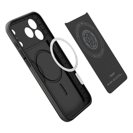 Spigen iPhone 17 Pro Max/iPhone 18 Pro Max Kuori Thin Fit MagFit Musta