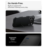 Spigen iPhone 17 Pro Max/iPhone 18 Pro Max Kuori Tough Armor T MagFit Musta