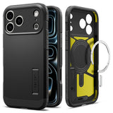 Spigen iPhone 17 Pro Max/iPhone 18 Pro Max Kuori Tough Armor T MagFit Musta