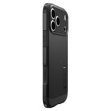Spigen iPhone 17 Pro Max/iPhone 18 Pro Max Kuori Tough Armor T MagFit Musta