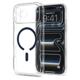 Spigen iPhone 17 Pro Max/iPhone 18 Pro Max Kuori Ultra Hybrid MagFit Clear Deep Blue
