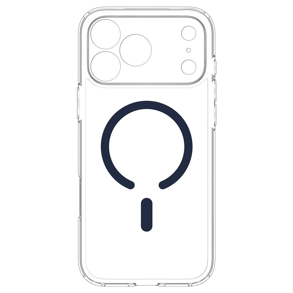 Spigen iPhone 17 Pro Max/iPhone 18 Pro Max Kuori Ultra Hybrid MagFit Clear Deep Blue