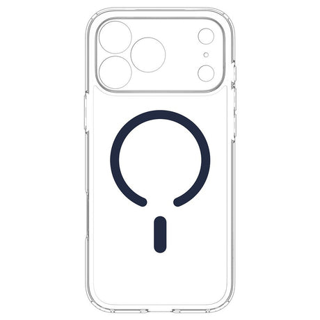 Spigen iPhone 17 Pro Max/iPhone 18 Pro Max Kuori Ultra Hybrid MagFit Clear Deep Blue
