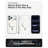 Spigen iPhone 17 Pro Max/iPhone 18 Pro Max Kuori Ultra Hybrid MagFit Clear Gold