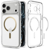 Spigen iPhone 17 Pro Max/iPhone 18 Pro Max Kuori Ultra Hybrid MagFit Clear Gold