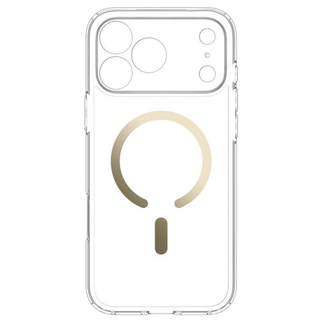 Spigen iPhone 17 Pro Max/iPhone 18 Pro Max Kuori Ultra Hybrid MagFit Clear Gold
