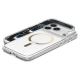 Spigen iPhone 17 Pro Max/iPhone 18 Pro Max Kuori Ultra Hybrid MagFit Clear Gold