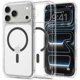 Spigen iPhone 17 Pro Max/iPhone 18 Pro Max Kuori Ultra Hybrid MagFit Clear Graphite