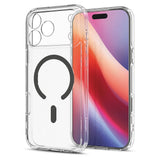 Spigen iPhone 17 Pro Max/iPhone 18 Pro Max Kuori Ultra Hybrid MagFit Clear Graphite