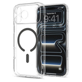 Spigen iPhone 17 Pro Max/iPhone 18 Pro Max Kuori Ultra Hybrid MagFit Clear Graphite